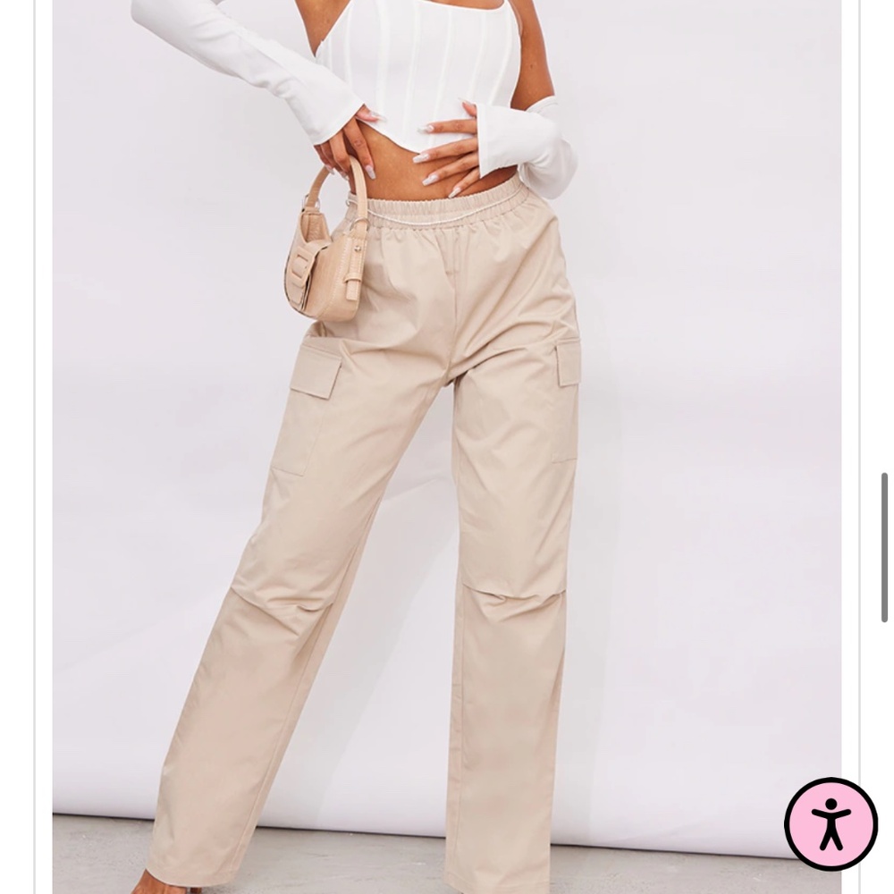PrettyLittleThing Straight Leg Cargo Pants